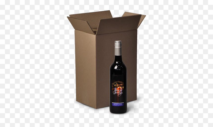 Wine Bottle, HD Png Download - cardboard sign png