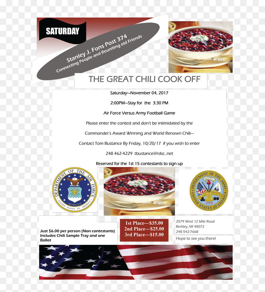 Us Air Force Seal, HD Png Download - chili cook off png