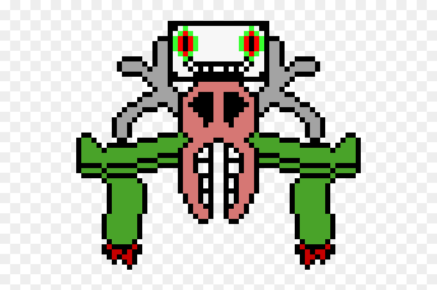 Pixel, HD Png Download - omega flowey png
