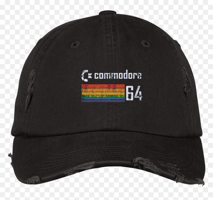 Retro Commodore 64 Distressed Embroidered Dad Cap"
 - Re Elect That Motherfucker Hat, HD Png Download - commodore 64 png