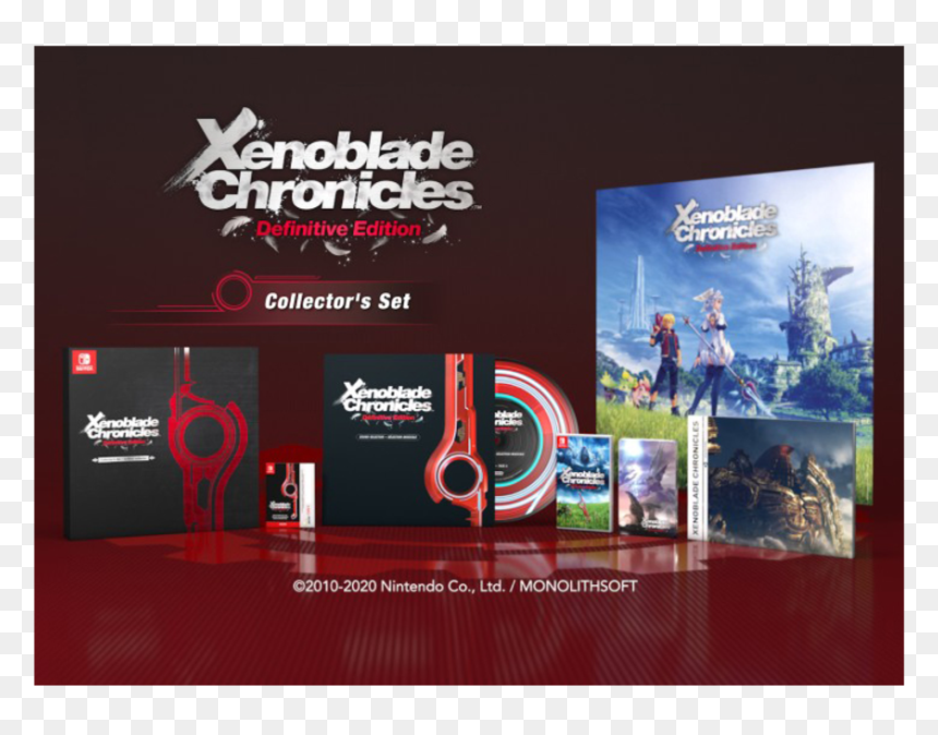 Xenoblade Chronicles Definitive Edition Collector"s - Xenoblade Chronicles Definitive Edition Collector, HD Png Download - xenoblade chronicles 2 png