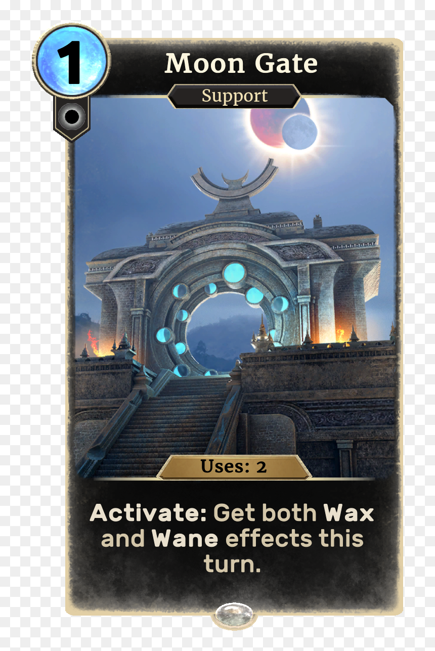 Elder Scrolls - Elder Scrolls Legends Moon Gate, HD Png Download - moons png