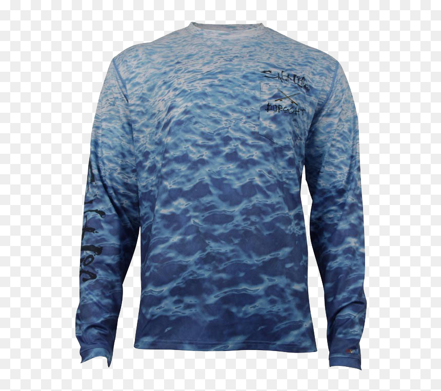 Image Of Salt Life Pocket Long Sleeve - Long-sleeved T-shirt, HD Png Download - salt life png