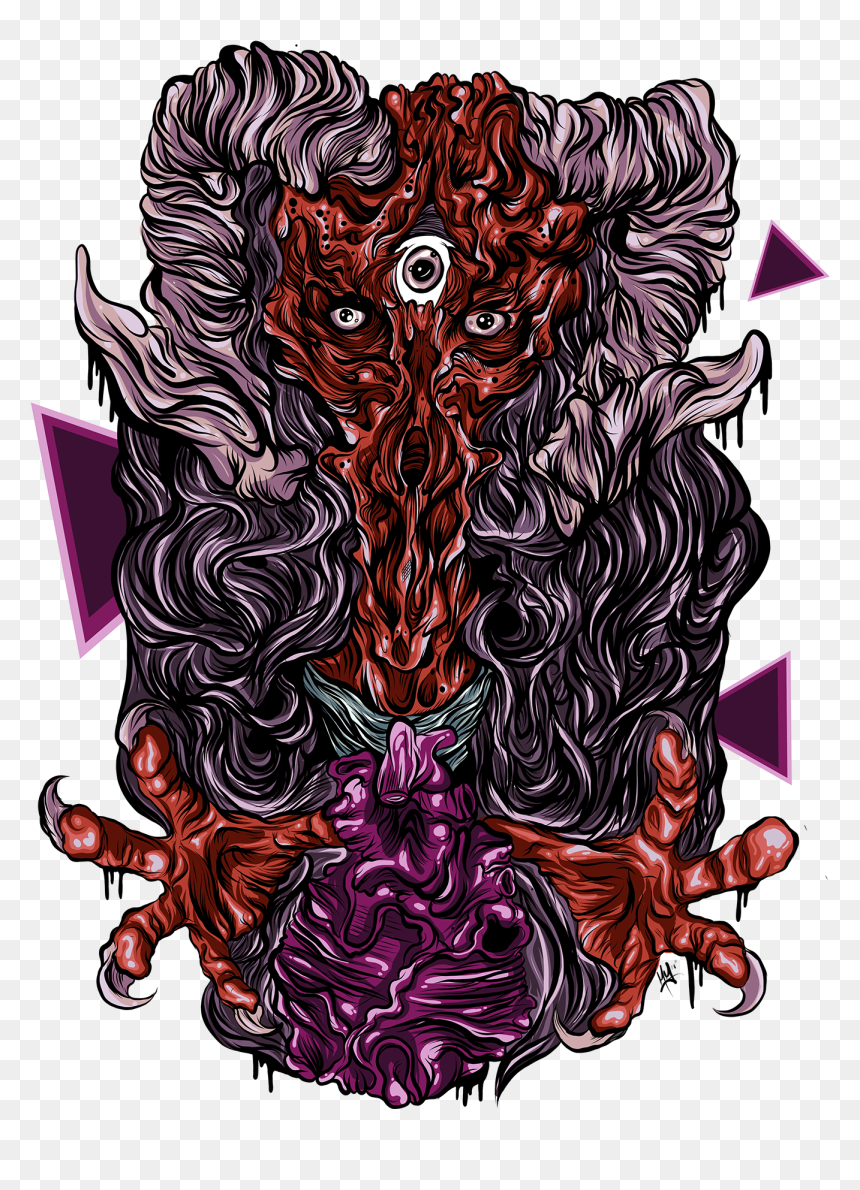 Illustration, HD Png Download - demonic png