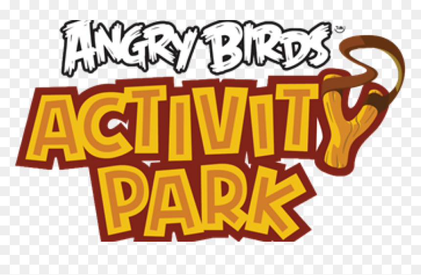 Angry Birds Activity Park Logo - Angry Bird Park Logo, HD Png Download - angry birds slingshot png