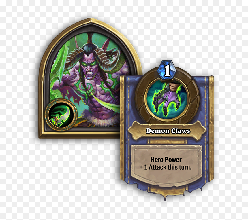 I Was Nott Prepared For More Liam O"brien - Demon Hunter Hero Power, HD Png Download - demonic png