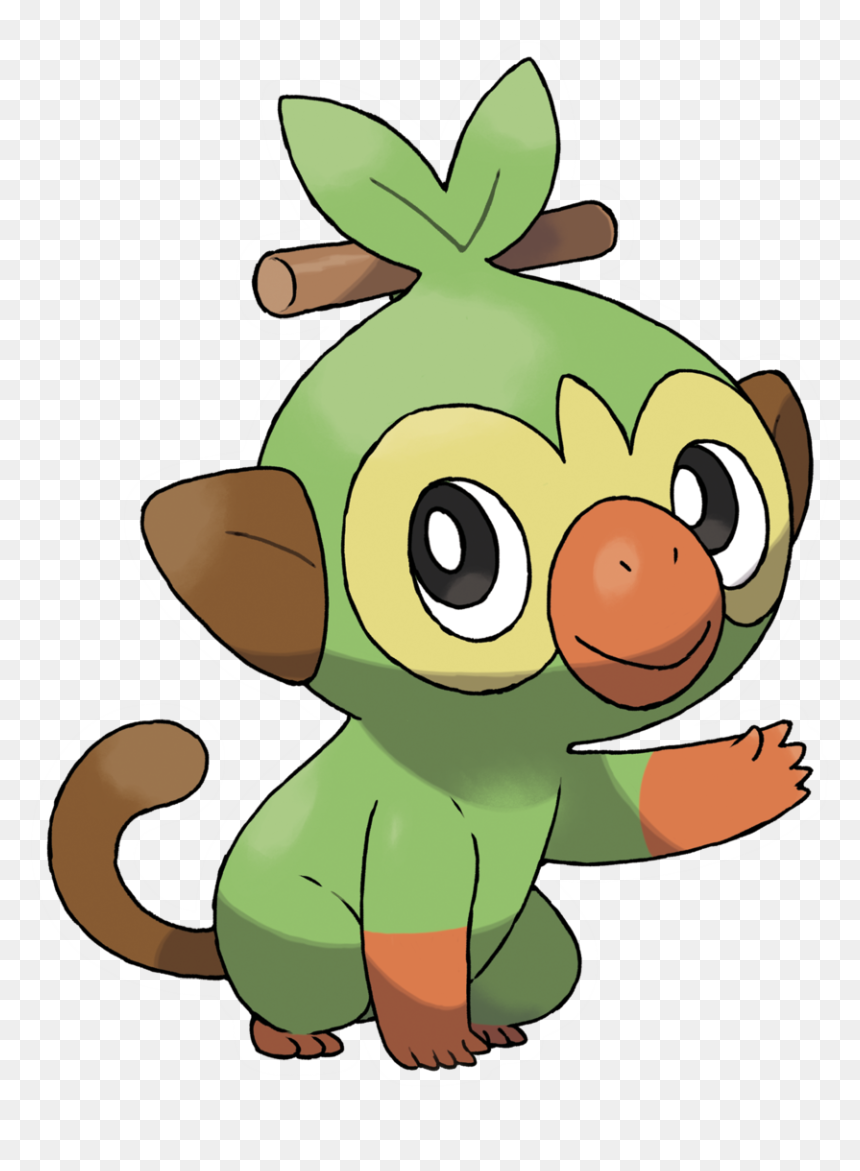 Pokemon Grookey, HD Png Download - victreebel png