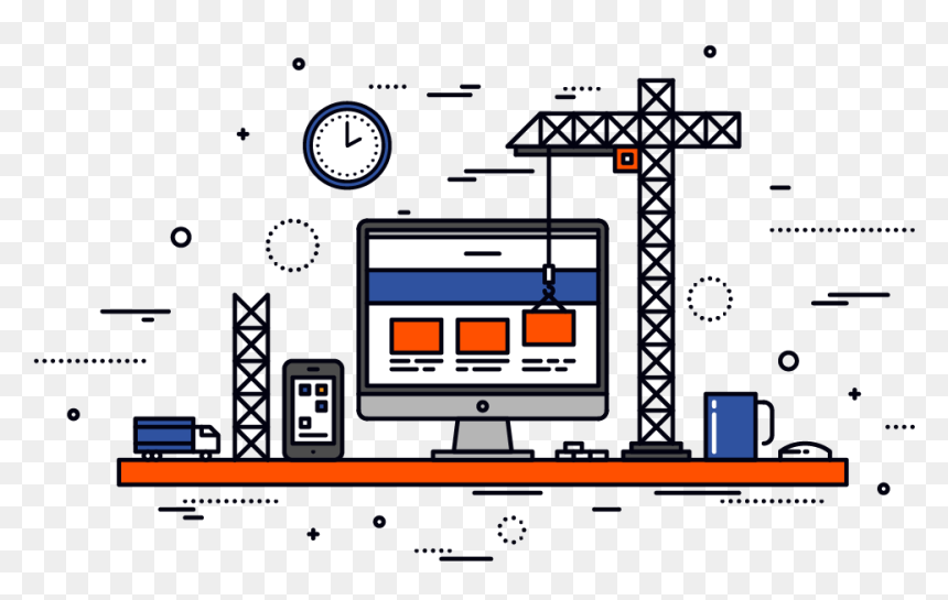 Website Makeover, HD Png Download - construccion png