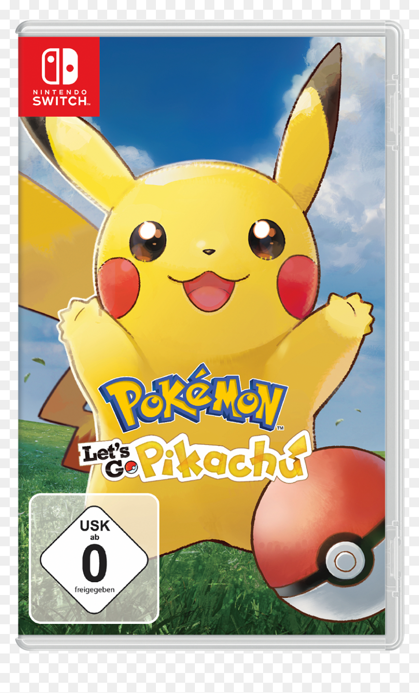 Let's Go Pikachu Pack, HD Png Download - open pokeball png