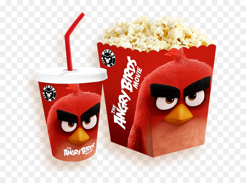 Angry Birds Action Angry Birds Action Angry Birds - Angry Birds Popcorn, HD Png Download - angry birds slingshot png