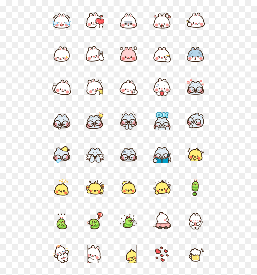 Little Twin Stars Emoji, HD Png Download - tobi png