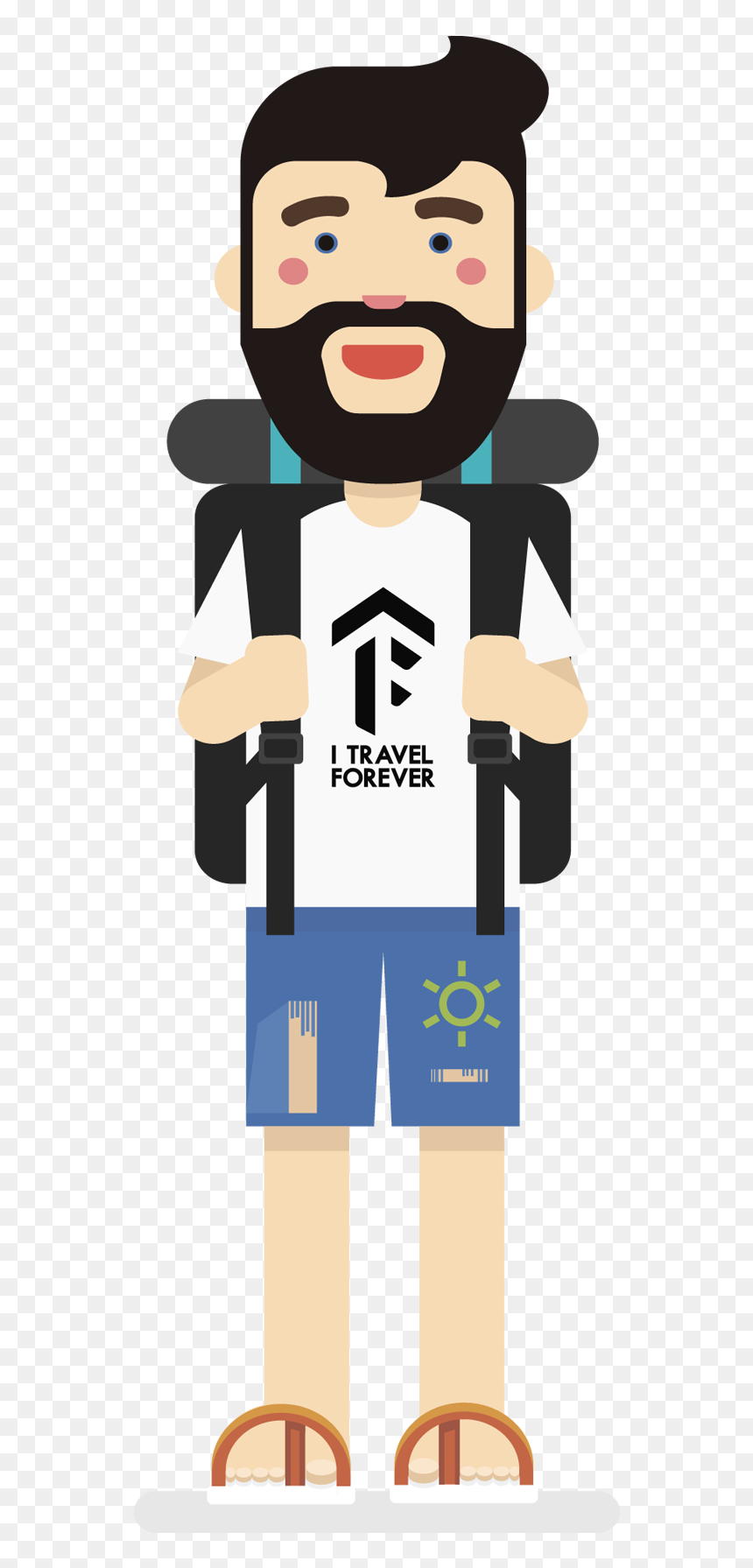 Traveler Tobi Itravelforever - Illustration, HD Png Download - tobi png