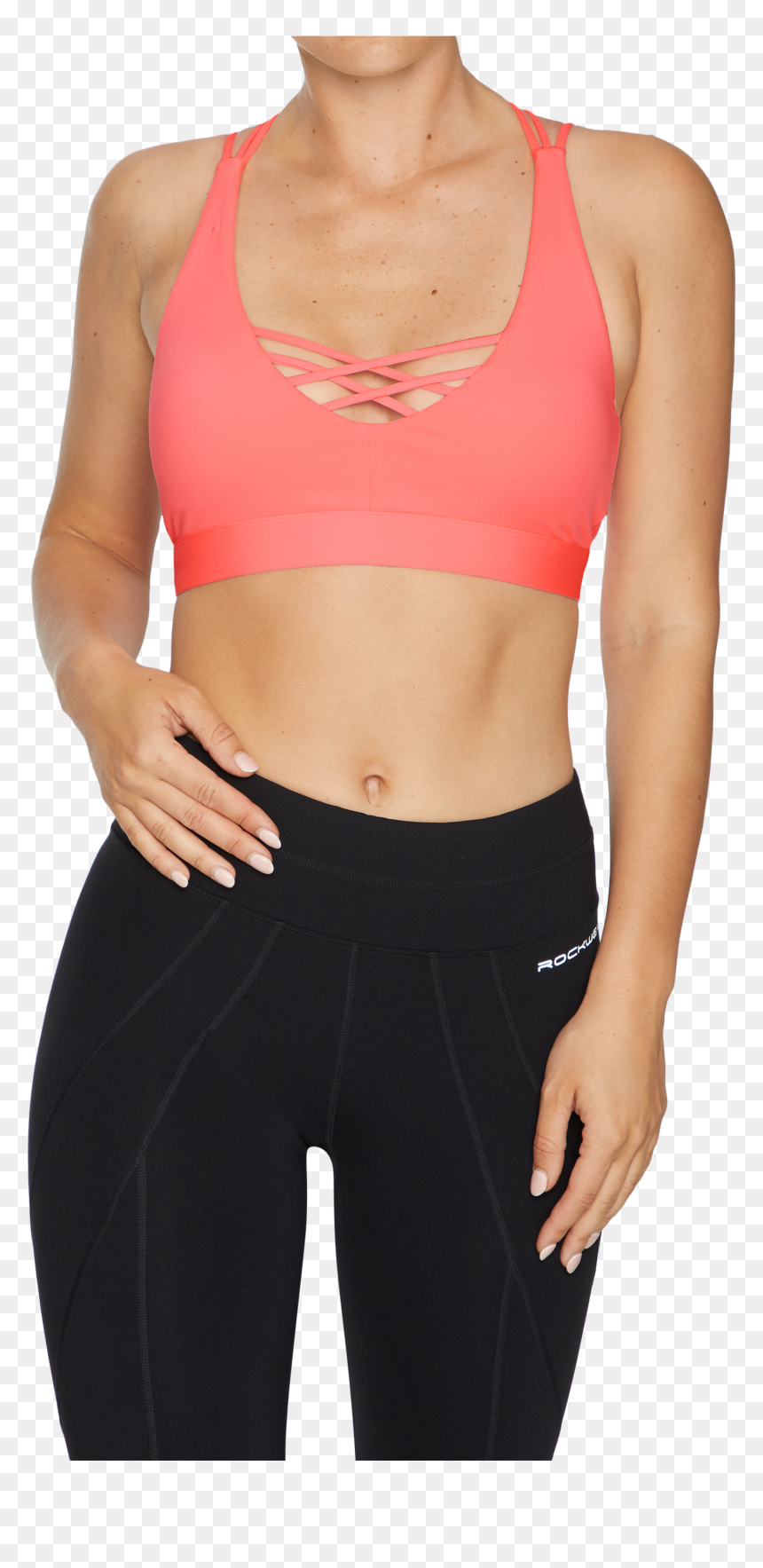Hype Low Impact Strappy Sports Bra - Sports Bra, HD Png Download - seemsgood png