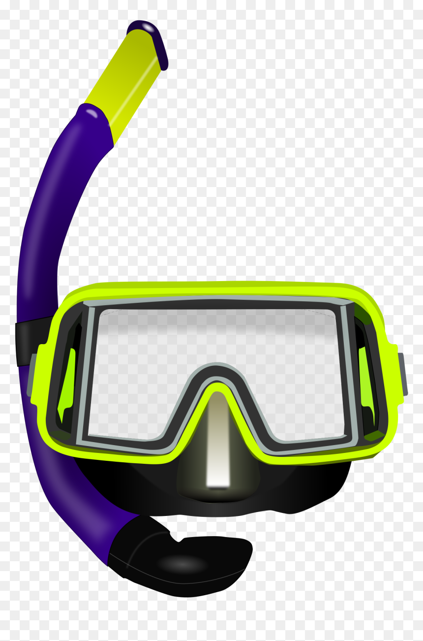 Snorkel Drawing Swimming Equipment - Transparent Scuba Gear Clipart, HD Png Download - scuba png