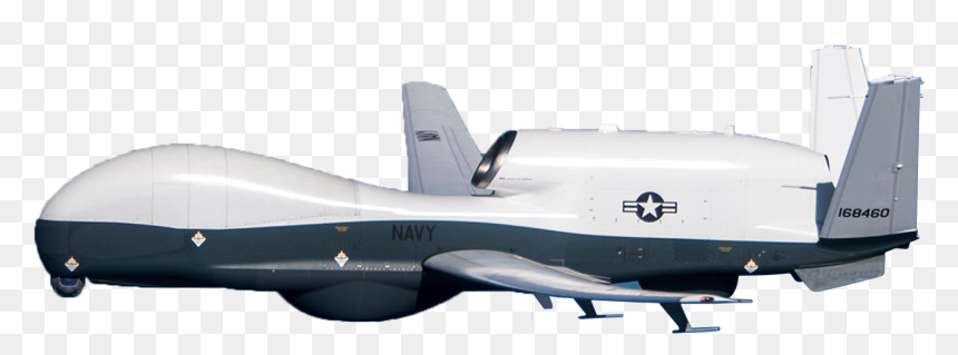 Unmanned Aircraft - Global Hawk Drone Png, Transparent Png - military drone png