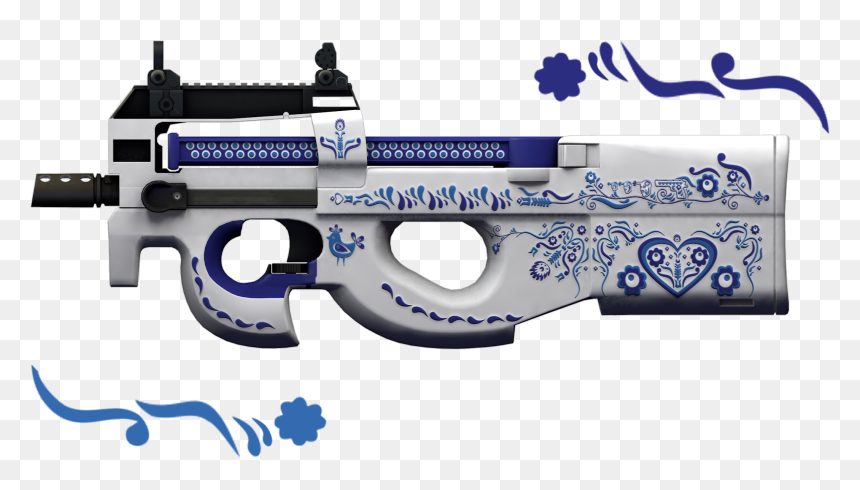 Assault Rifle, HD Png Download - p90 png