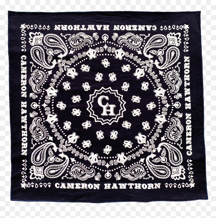 Ch Navy Bandanna, HD Png Download - white bandana png
