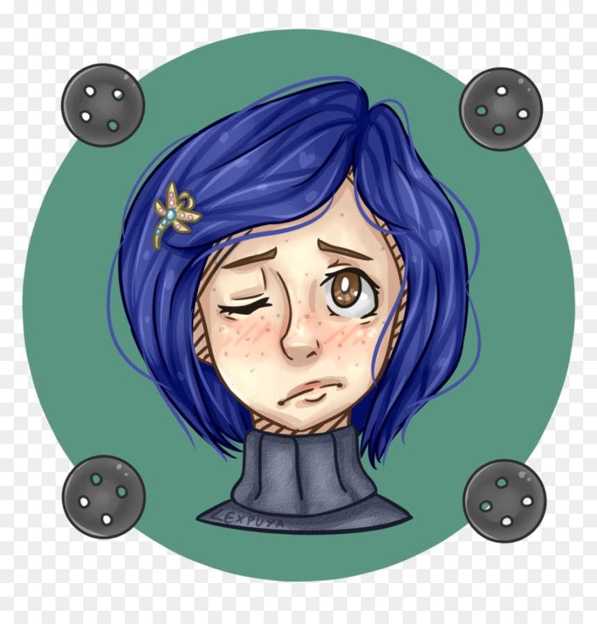 Cartoon, HD Png Download - coraline png