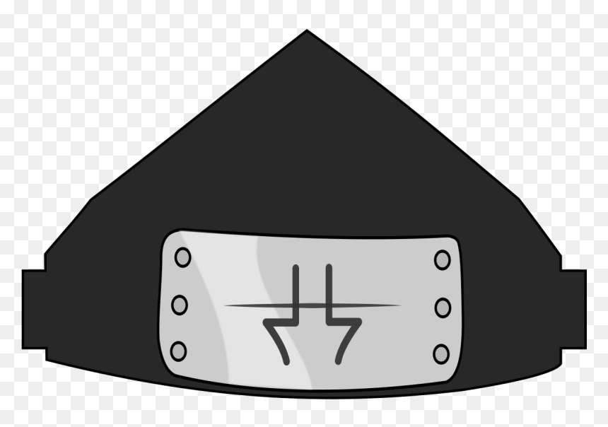 Bandana Naruto Png, Transparent Png - white bandana png