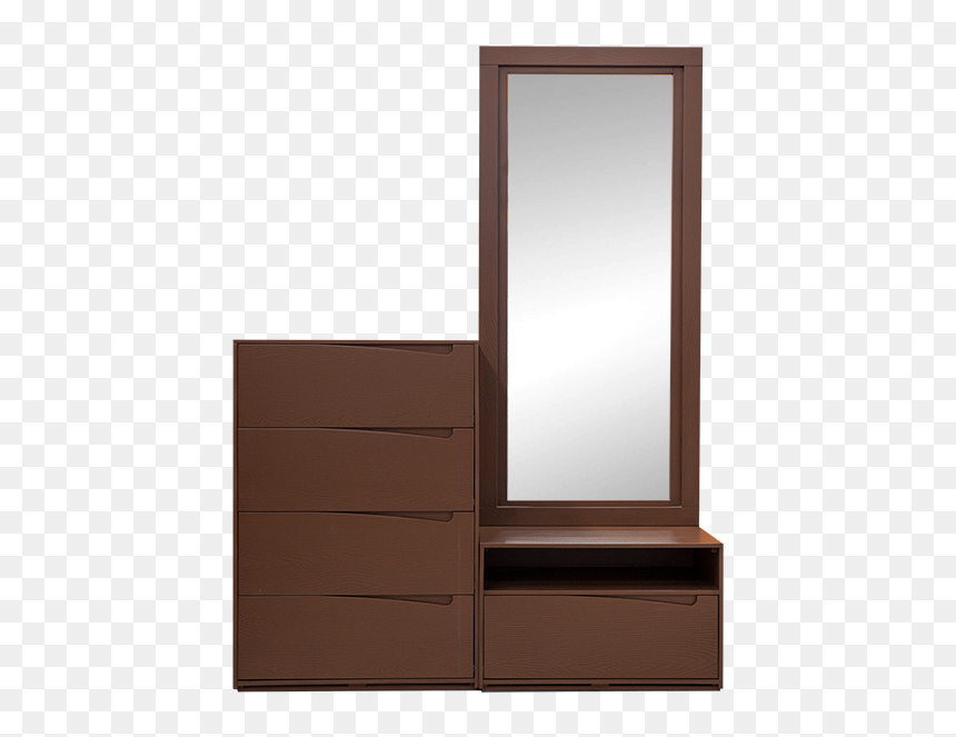Buro Con Espejo Y Cajones, HD Png Download - espejo png