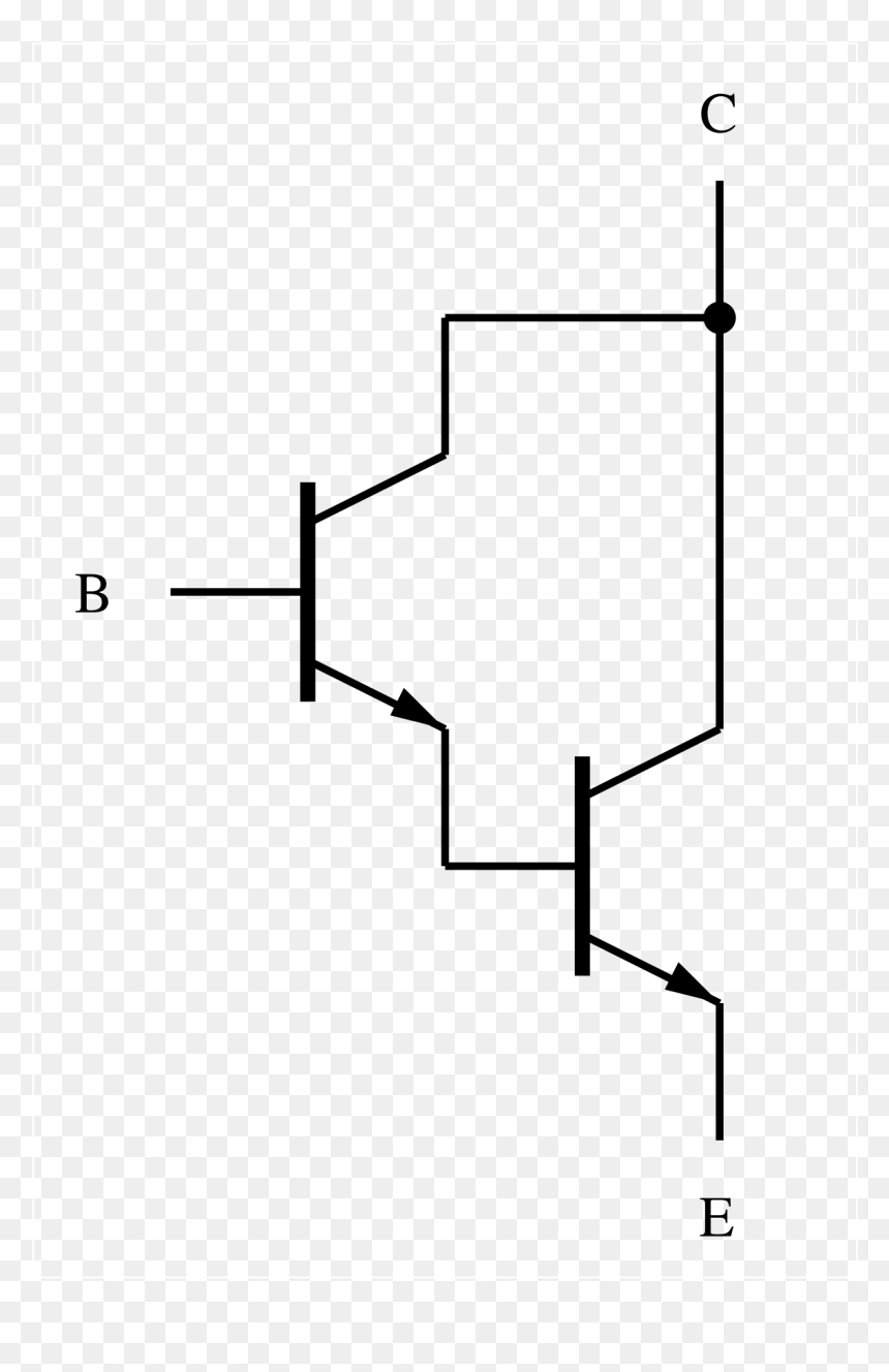 Darlington Transistor On Pcb, HD Png Download - transistor png
