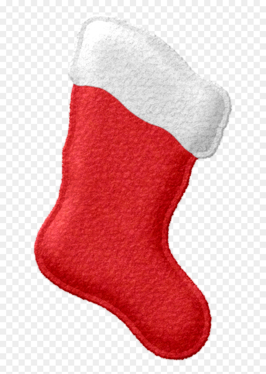 Christmas Stockings Gift Red - Sock, HD Png Download - stockings png