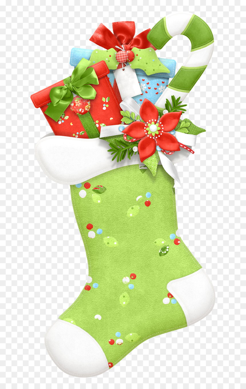 Transparent Hanging Christmas Stockings Clipart - Transparent Background Christmas Stockings Png, Png Download - stockings png