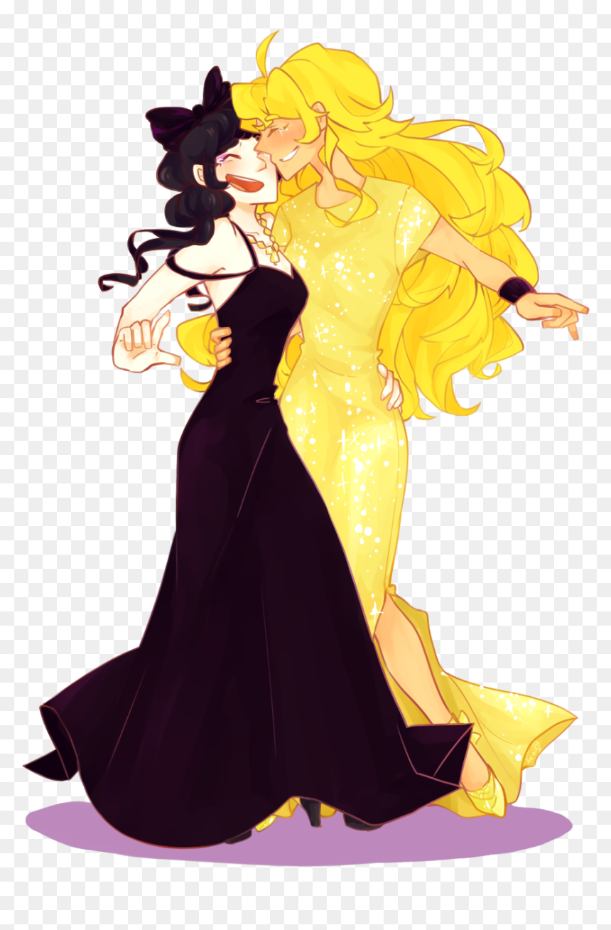 Rwby, HD Png Download - rwby blake png