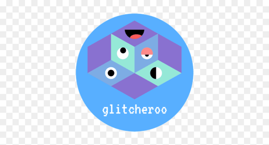 Cover Image For Introducing Glitcheroo - Circle, HD Png Download - glitch png transparent