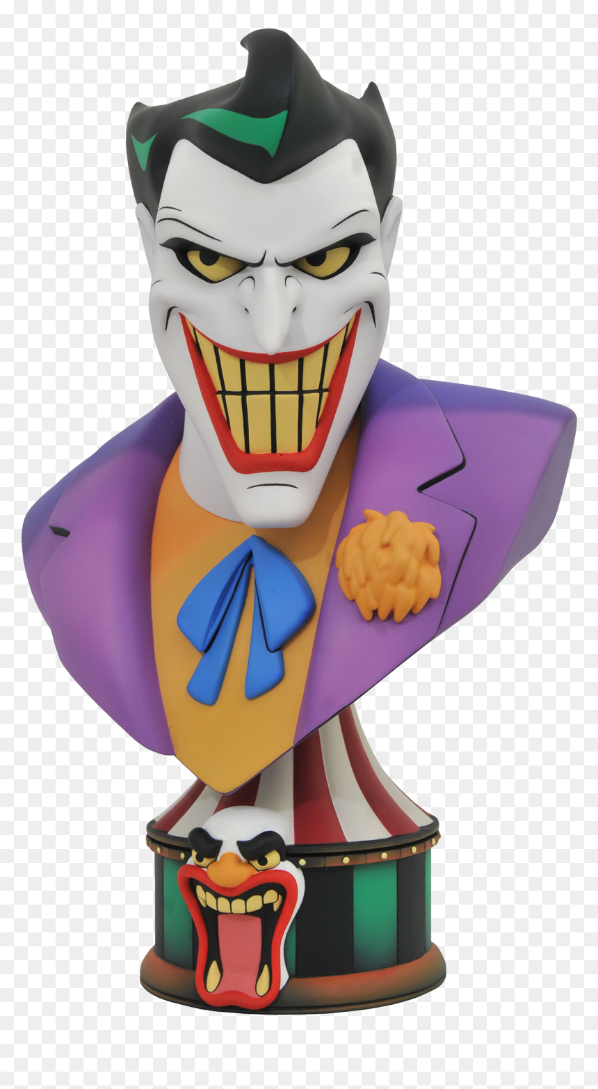 Joker Animated Series Bust, HD Png Download - guyver png