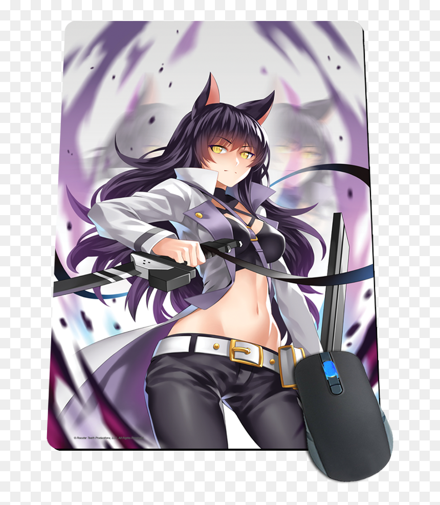 Cartoon, HD Png Download - rwby blake png