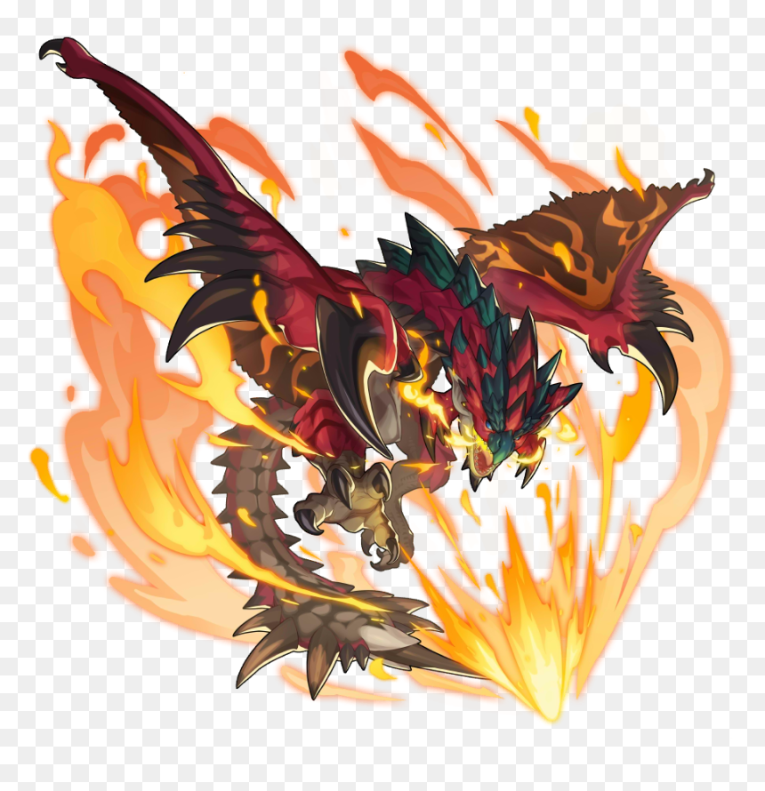 210122 01 Portrait - Rathalos Dragalia Lost, HD Png Download - rathalos png