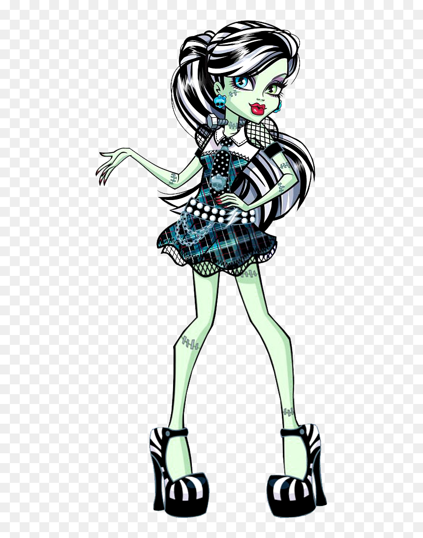 Monster High Frankie Stein Png, Transparent Png - frankie stein png