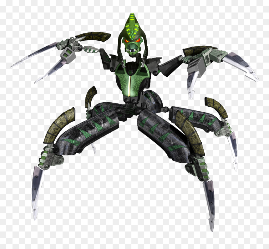 Villains Wiki - Bionicle Custom Krekka And Nidhiki, HD Png Download - bionicle png