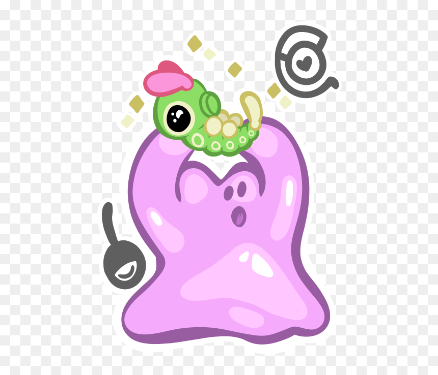 ❤ Says An Unown, HD Png Download - ditto face png