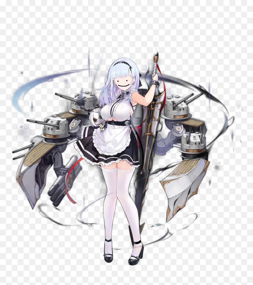 Hms Dido Azur Lane, HD Png Download - ditto face png