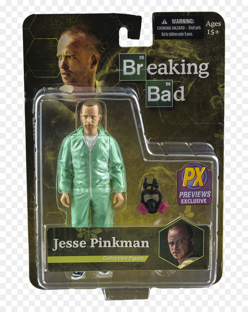 Jesse Pinkman Blue Hazmat Suit Exclusive - Mezco Saul Goodman, HD Png Download - jesse pinkman png