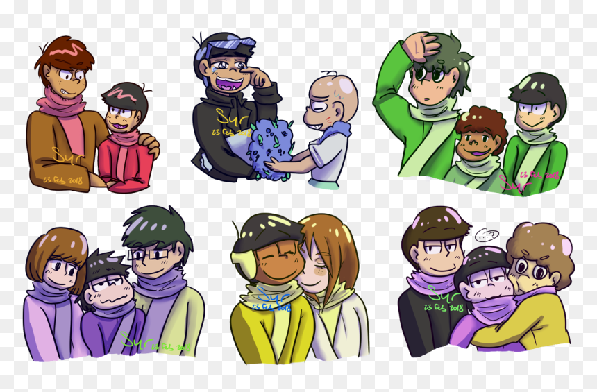 Osomatsu San Atsushi Comic, HD Png Download - osomatsu png