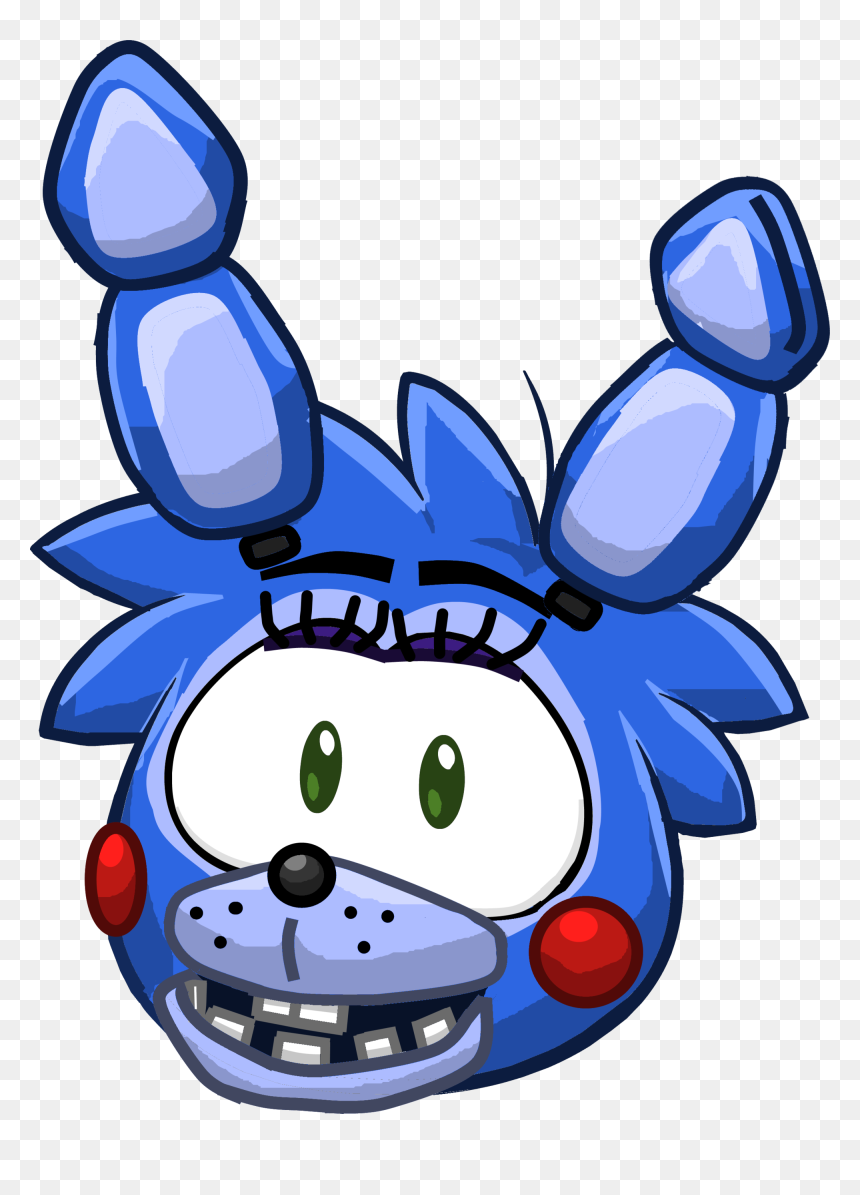 Puffle Toy Bonnie Five Nights At Freddy"s Club Penguin - Club Penguin Puffle Toy, HD Png Download - five nights at freddy's bonnie png