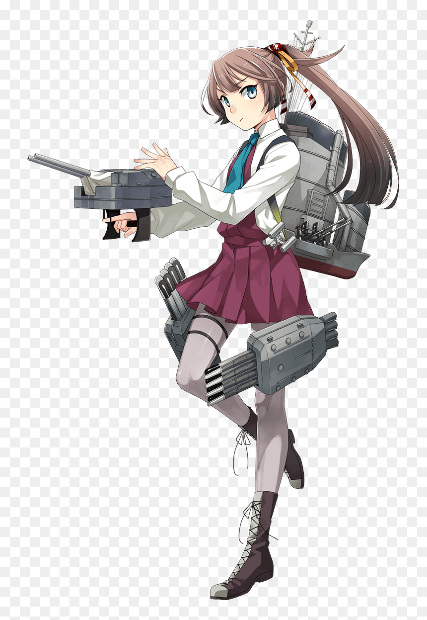 Kanmusu253cg - 夕 雲 型 風雲, HD Png Download - kancolle png