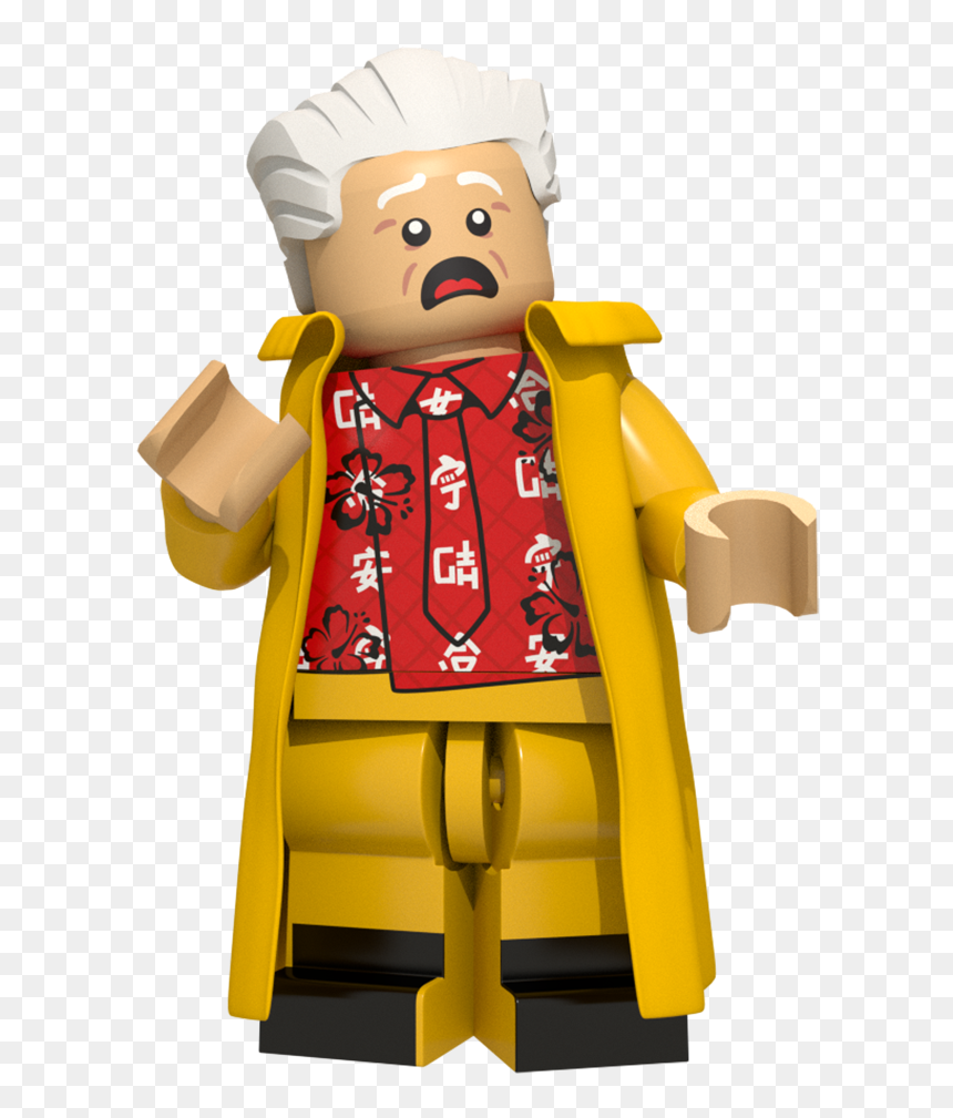 Doc Brown Lego Minifigure, HD Png Download - doc brown png