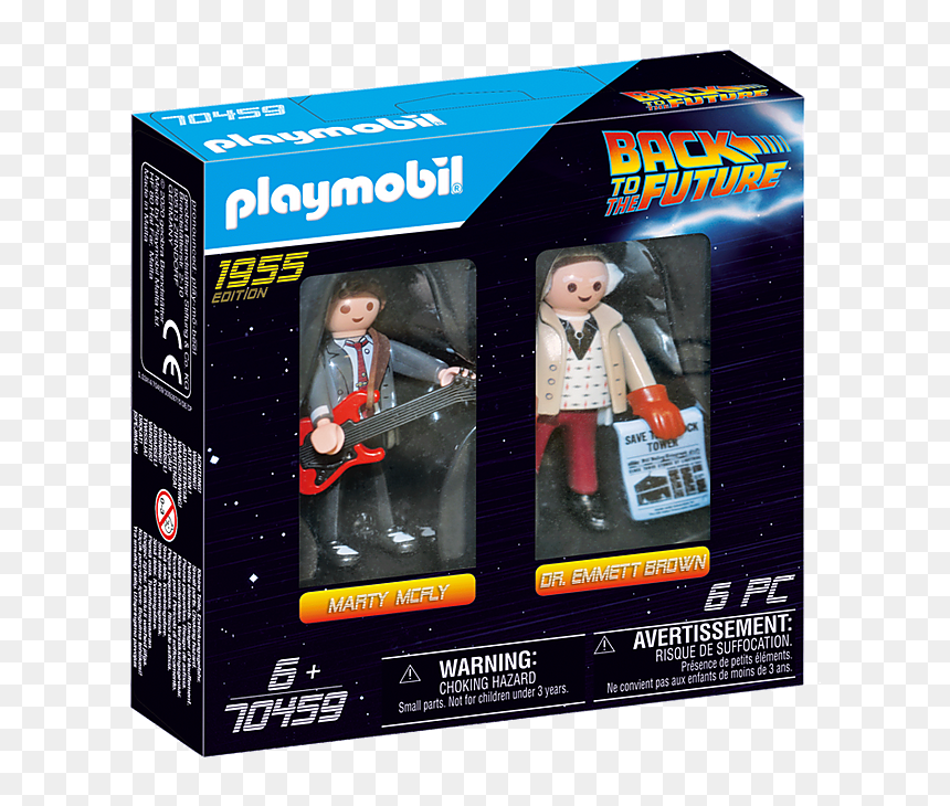 Playmobil Back To The Future, HD Png Download - doc brown png