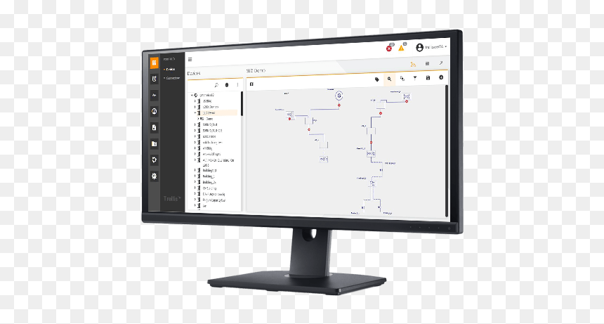 Trellis™ Power System Manager - Computer Monitor, HD Png Download - trellis png