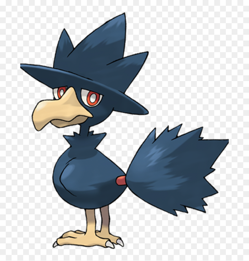 Murkrow Pokemon, HD Png Download - pelipper png