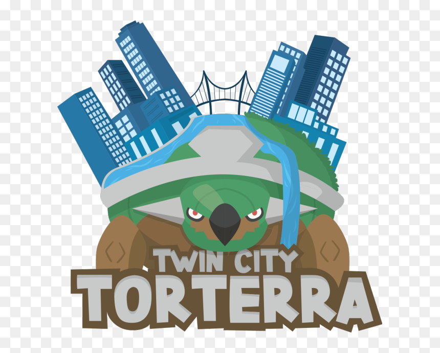 Twin City Torterra - Graphic Design, HD Png Download - pelipper png