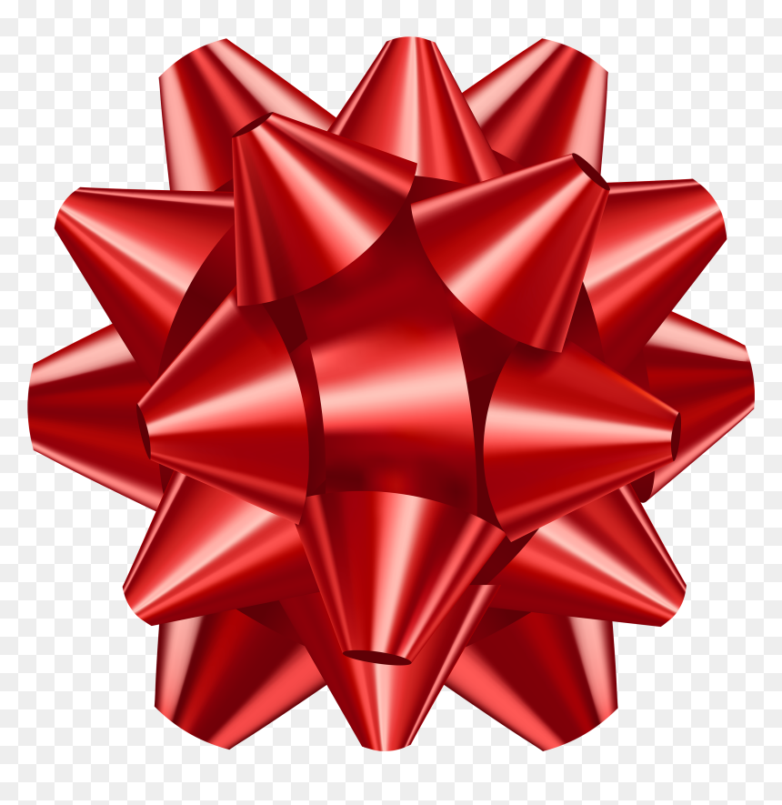 Red Bow Png Clipart Image - Red Bow Gift Png, Transparent Png - trellis png