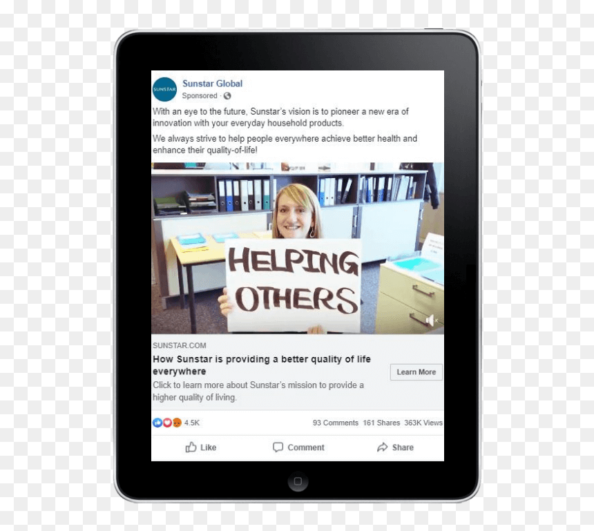 Online Advertising, HD Png Download - ipad template png