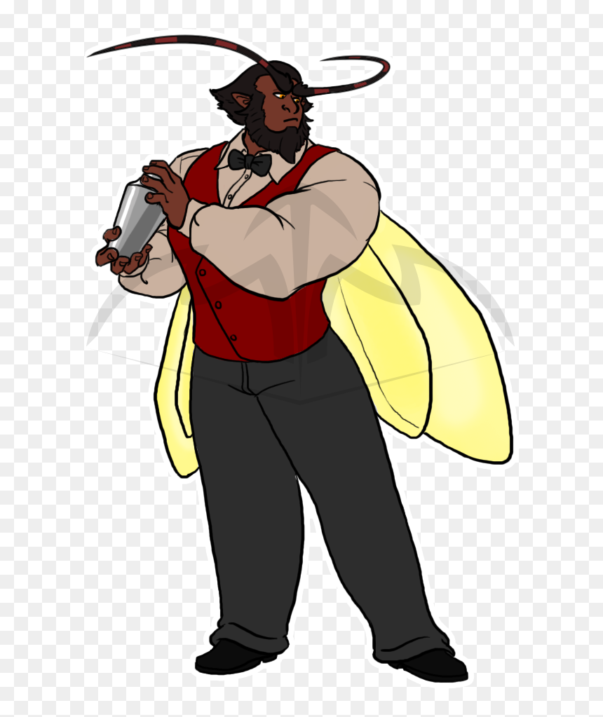 Berk The Buzzwole Bartender - Illustration, HD Png Download - buzzwole png