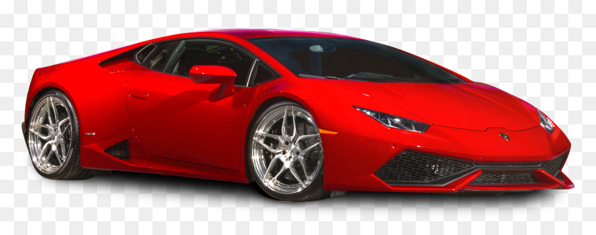 Red Lamborghini Huracan Car - Lamborghini Red Car Png, Transparent Png - huracan png