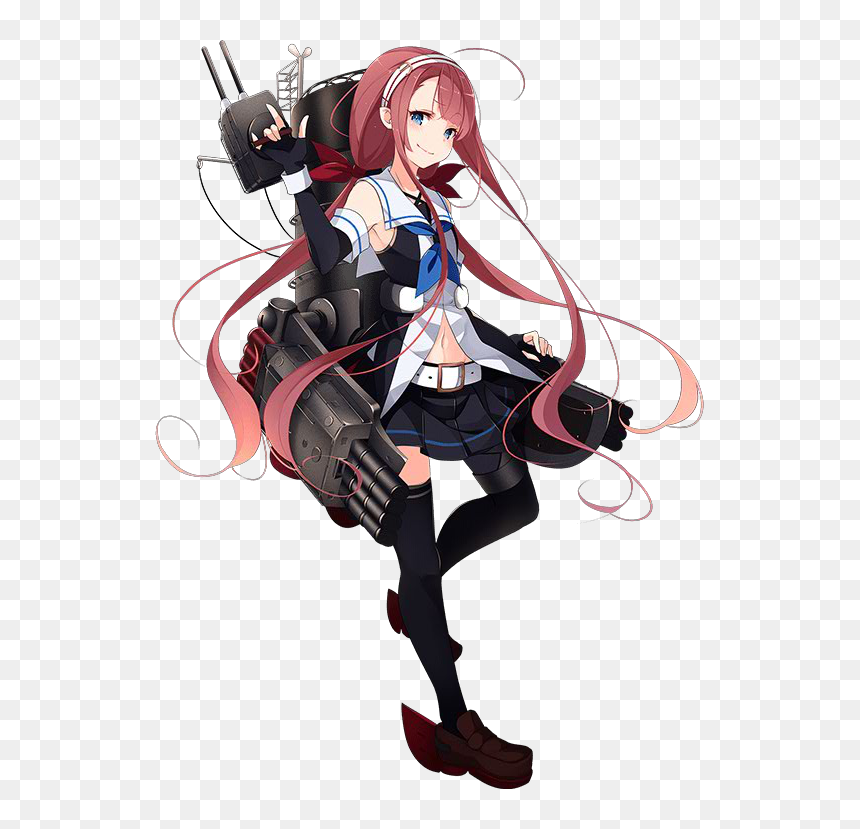 Anime Human Hair Color Mangaka Fictional Character - Kantai Collection Kawakaze, HD Png Download - kancolle png